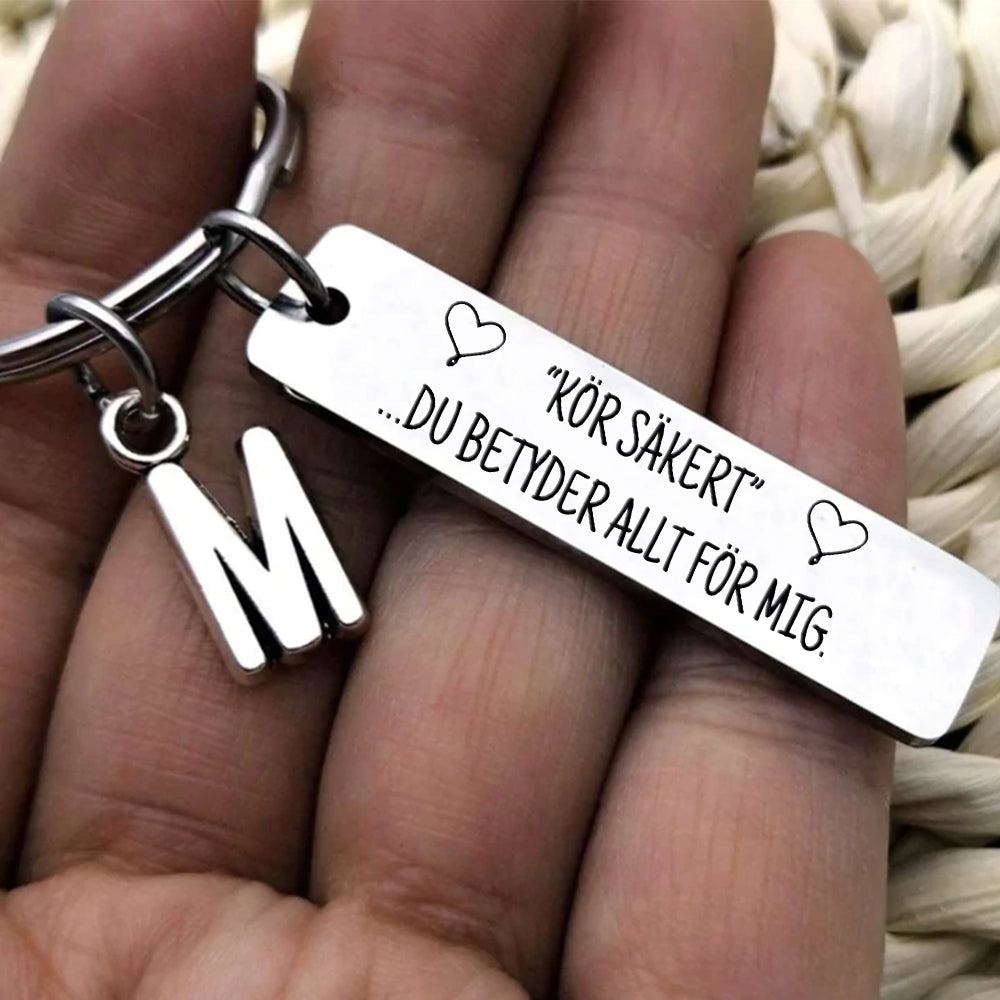 Kör säkert - Nyckelring till någon du älskar