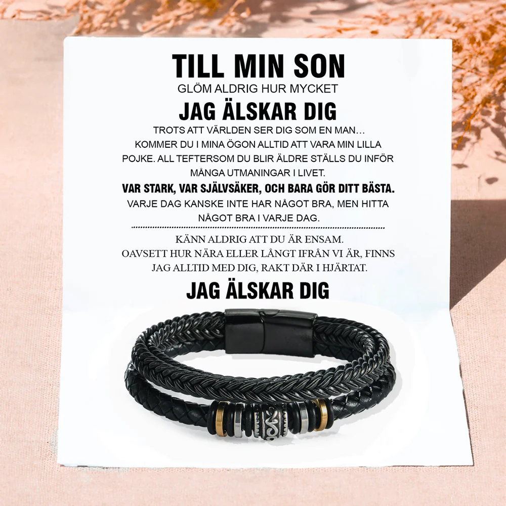 Till min Son - Känn aldrig att du är ensam