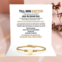 Till min Dotter - Gör bara ditt bästa - Guld