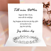 Till min Dotter - Multi ädelstensarmband