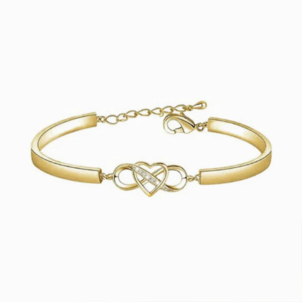 Till min Dotter - Gold infinity armband