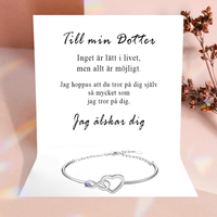 Till min Dotter - Ett armband med en mening