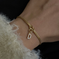 Till min Dotter - Love knot armband - Guld