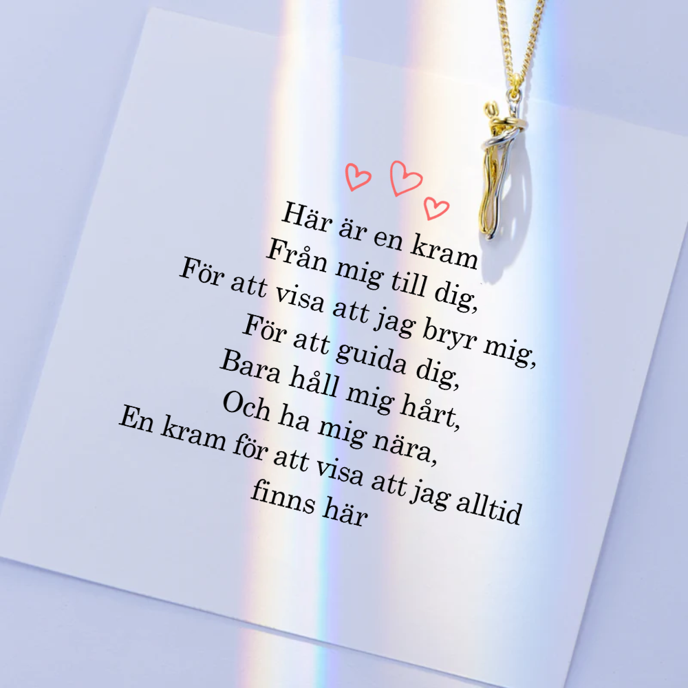 Guld kram halsband