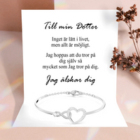 Till Min Dotter Armband - Alltid I Mitt Hjärta