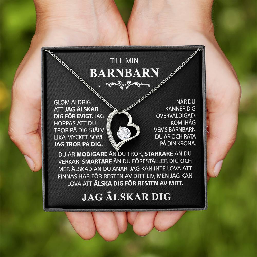 Till mitt Barnbarn - Behåll mig alltid i ditt hjärta