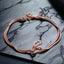 Till min Dotter - Love knot armband - Roséguld