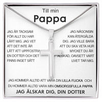 Till min Pappa - Lyxigt korshalsband