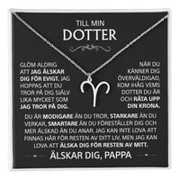 Till min Dotter - Kärlek, pappa - Guld