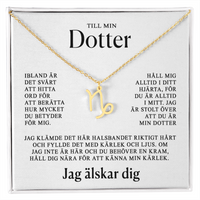 Till min Dotter - Zodiac halsband