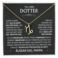 Till min Dotter - Kärlek, pappa - Guld