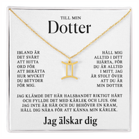 Till min Dotter - Zodiac halsband