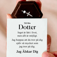 Till min Dotter - jag hoppas att du alltid tror på dig själv