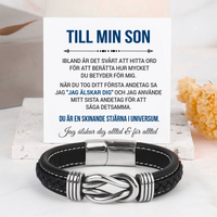 Till min Son - Infinity armband