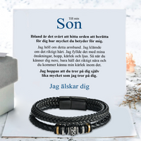 Till min Son - jag fyllde detta armband med alla mina önskemål