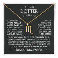 Till min Dotter - Kärlek, pappa - Guld