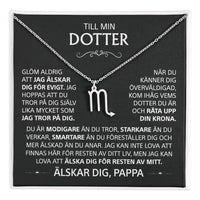 Till min Dotter - Kärlek, pappa - Guld