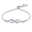 Infinity love - Armband i sterling silver