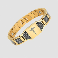 Walk with Lord - Armband - Guld