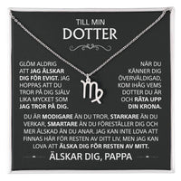 Till min Dotter - Kärlek, pappa - Guld